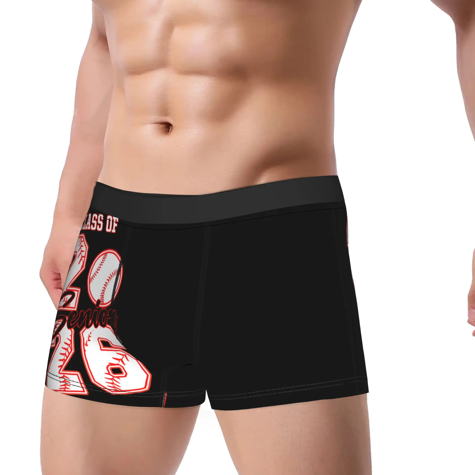 Baseball Senior Senior 2026 School  Class Of 2026 Underpants Homme Panties Male Underwear Comfortable Shorts Boxer Briefs