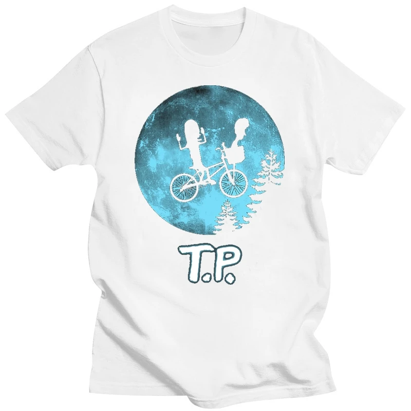 E.T Parody T.P Beavis And Butthead Need T.P For Bunghole Funny Black T-Shirt Summer Tee Shirt