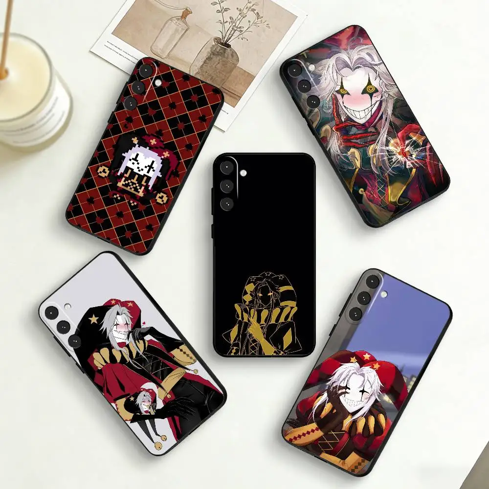 

T-The Freak Circus Pierrot Phone Case For Samsung Galaxy A73,A72,A71,A70,A53,A52,A51,Others Soft Black Cover