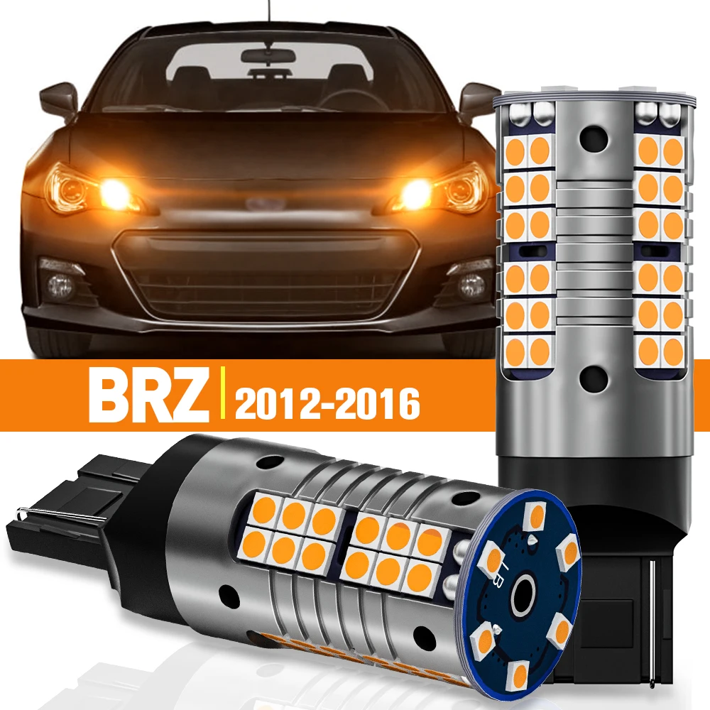 Clignotant LED pour Subaru BRZ, lampe Canbus, accessoires, 2012, 2013, 2014, 2015, 2016, 2 pièces