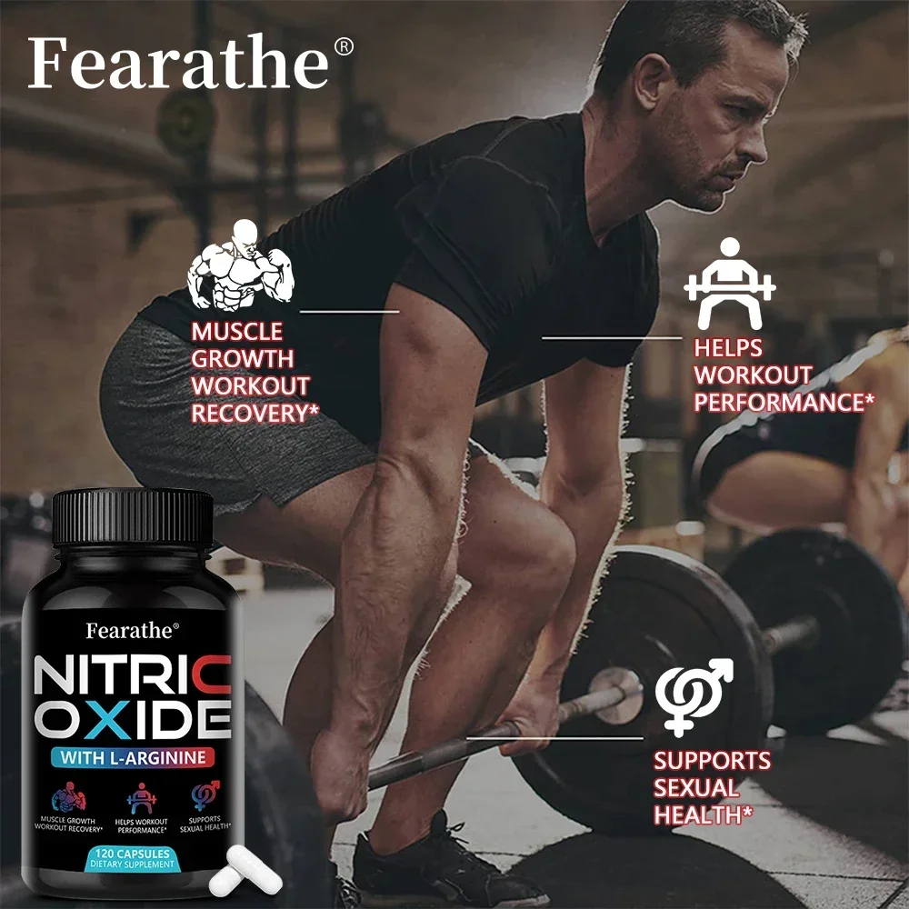 مكمل قوة الرجال - يدعم نمو العضلات، واستعادة التمرين، ويساعد على تحسين الأداء الرياضي