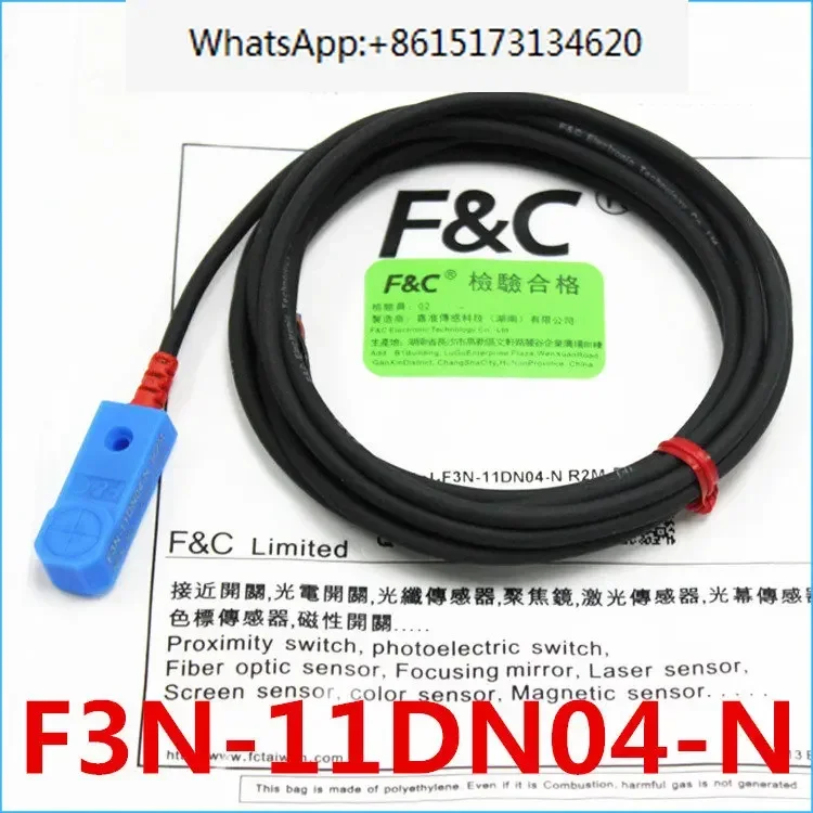 

Бесконтактный переключатель Jiazhun F&C F3N-11DN04-N/N2/P/P2 R2M трехпроводной NPN нормально открытый PNP подлинный 24 В