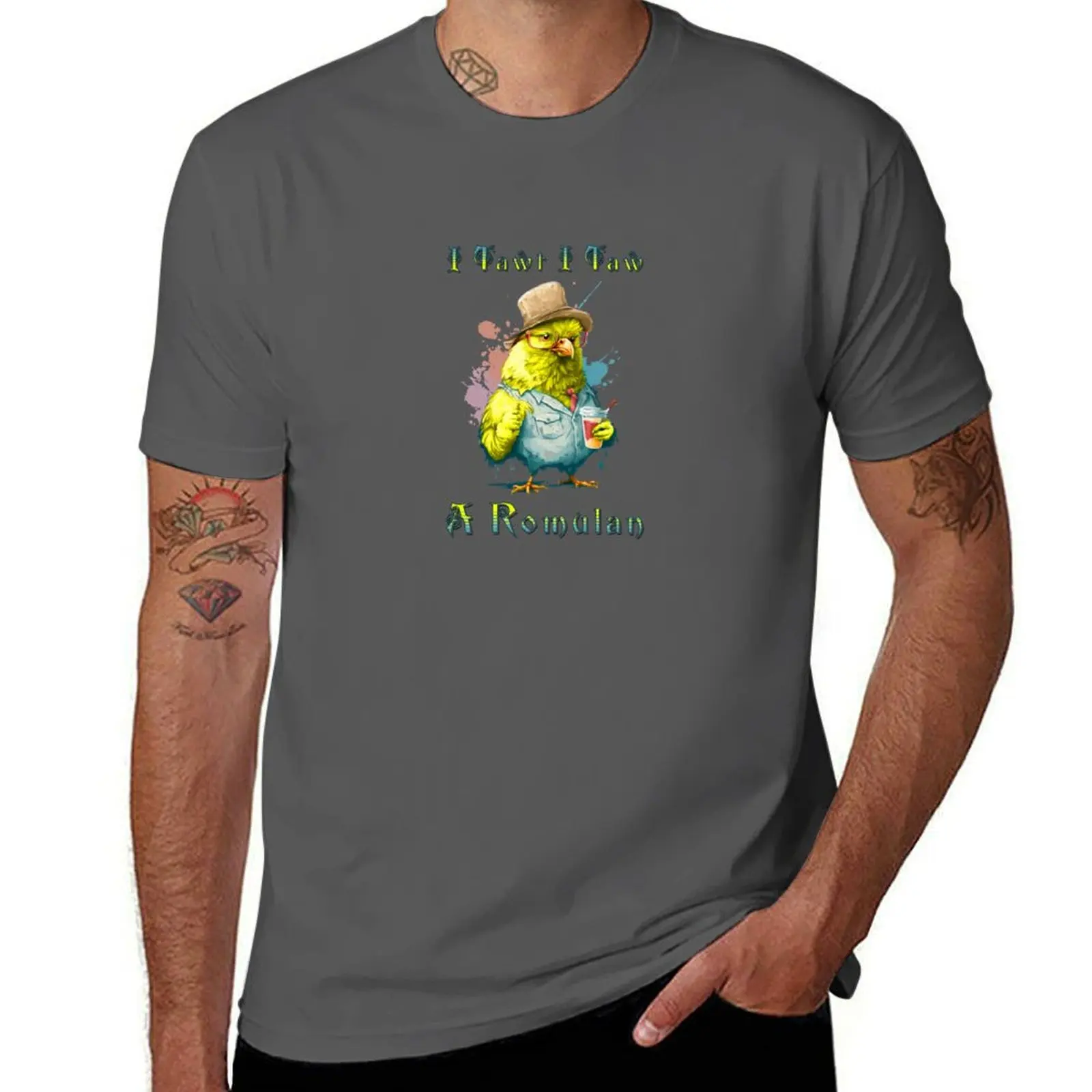 

I Tawt I Taw a Romulan T-Shirt summer 2025 custom t shirt T-shirts man shirts graphic tees vintage t shirt men