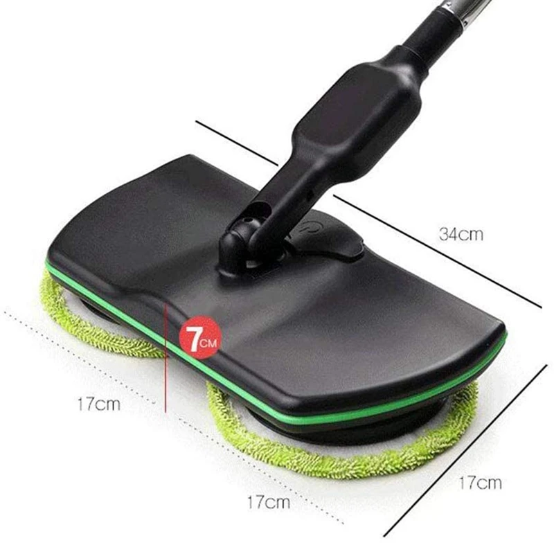 Replacement Pad For Cordless Electric Rotary Mop Sweeper Wireless Electric Rotary Mop Replacement Scrubber Pad 12Pcs