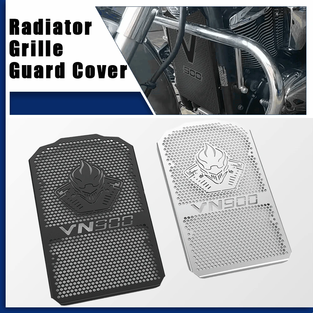 

Защита радиатора для KAWASAKI VN900 CLASSIC/LT 2006-2024, охлаждающая Крышка для мотоцикла, декоративная защита VN900 Custom 2007-2024