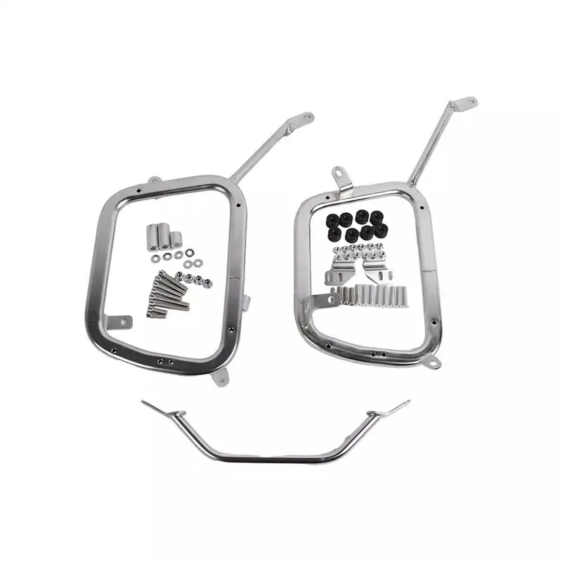 For Benelli TRK502 Motorcycle Side Case Stainless Steel Bracket Right Exhaust Pipe Support for Enhanced Riding Experience - view 5