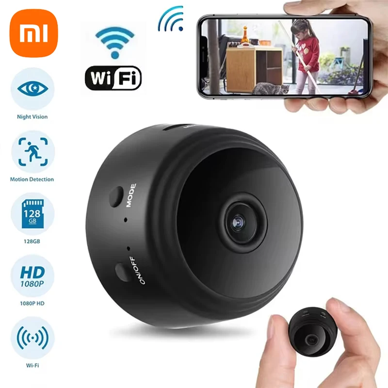 Xiaomi a9 mini kamera wifi 1080p drahtloser sicherheits monitor für home night version video schutz fernbedienung intelligente camcorder