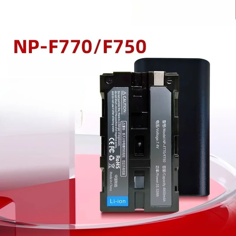 بطارية بديلة 7800 مللي أمبير في الساعة NP-F550/F770/F970 لهاتف Sony CCD-TRV315 TRV517 TRV615 حزمة طاقة ليثيوم أيون مع حماية من الحرارة الزائدة