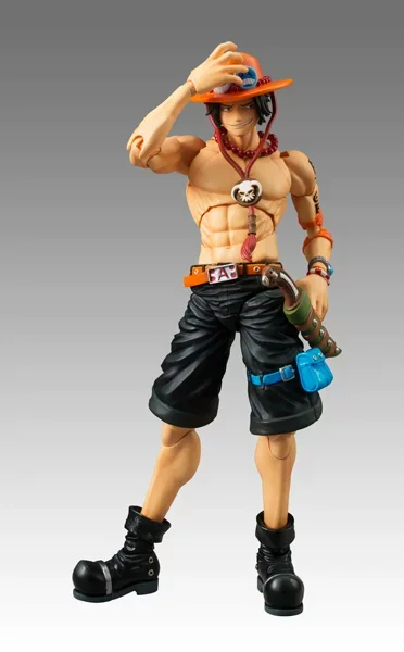 Pre-order MH Variable Action Heroes VAH One Piece Portgas D Ace Resale 18cm Articulated Collectible Action Figure Anime Model