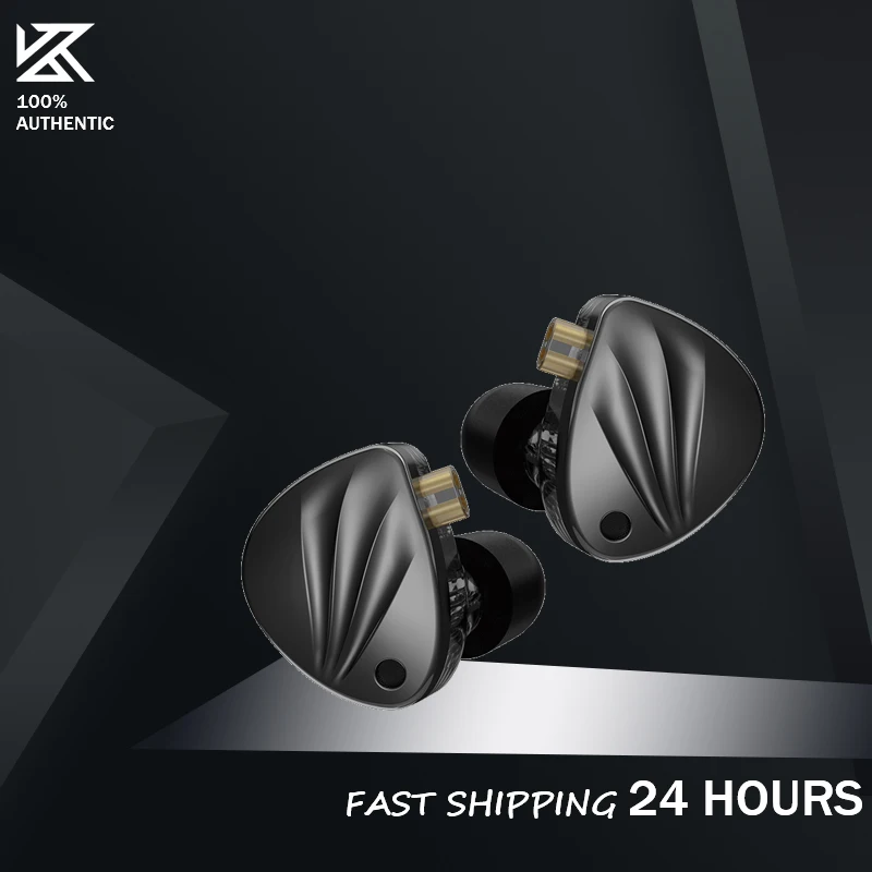 سماعات أذن KZ Krila HiFi Hybrid 1DD + 1BA قابلة للضبط، سماعات أذن عصرية عالية الجودة ZSN Pro X