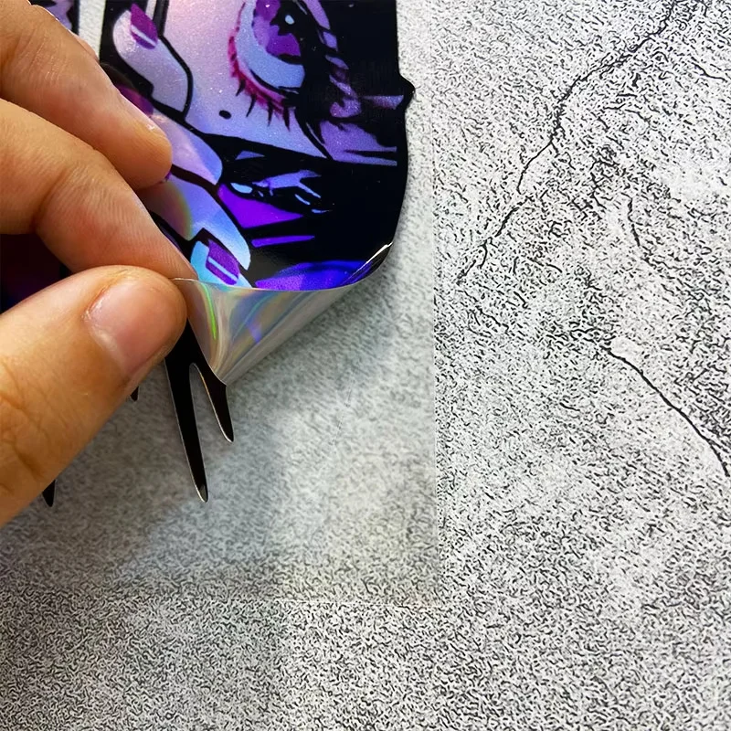 Anime Girl Eyes JDM Motorcycle Stickers Waterproof Motorbike Front Fairing Side Panels Fuel Tank Electric Scooter Vinyl Decals image 5