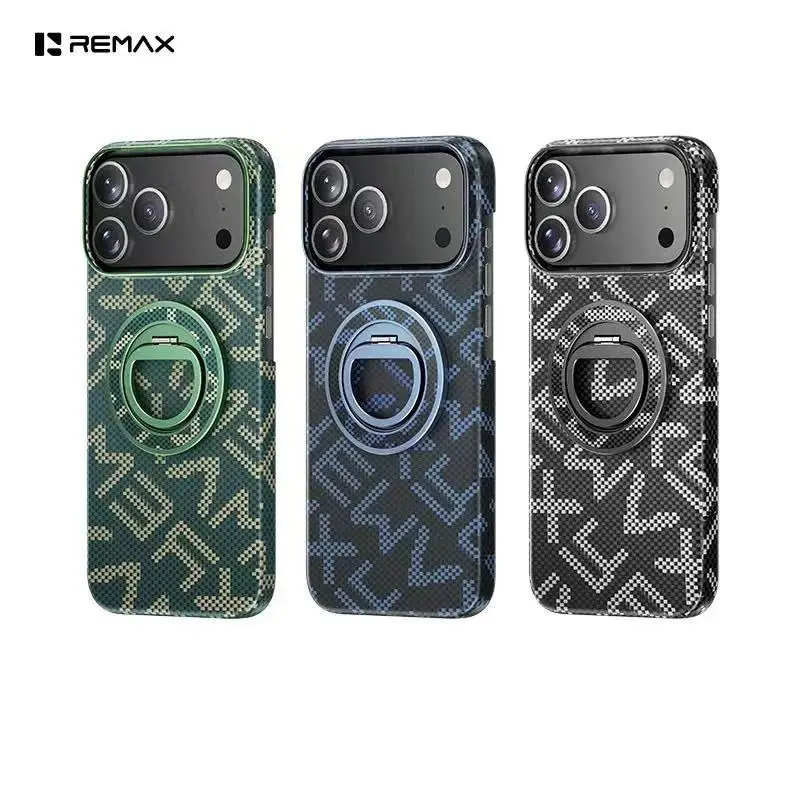 ريماكس مناسب لحافظة الهاتف المنسوجة من سلسلة Apple 17، حافظة حماية رفيعة للغاية بحامل مغناطيسي لهاتف آيفون 17