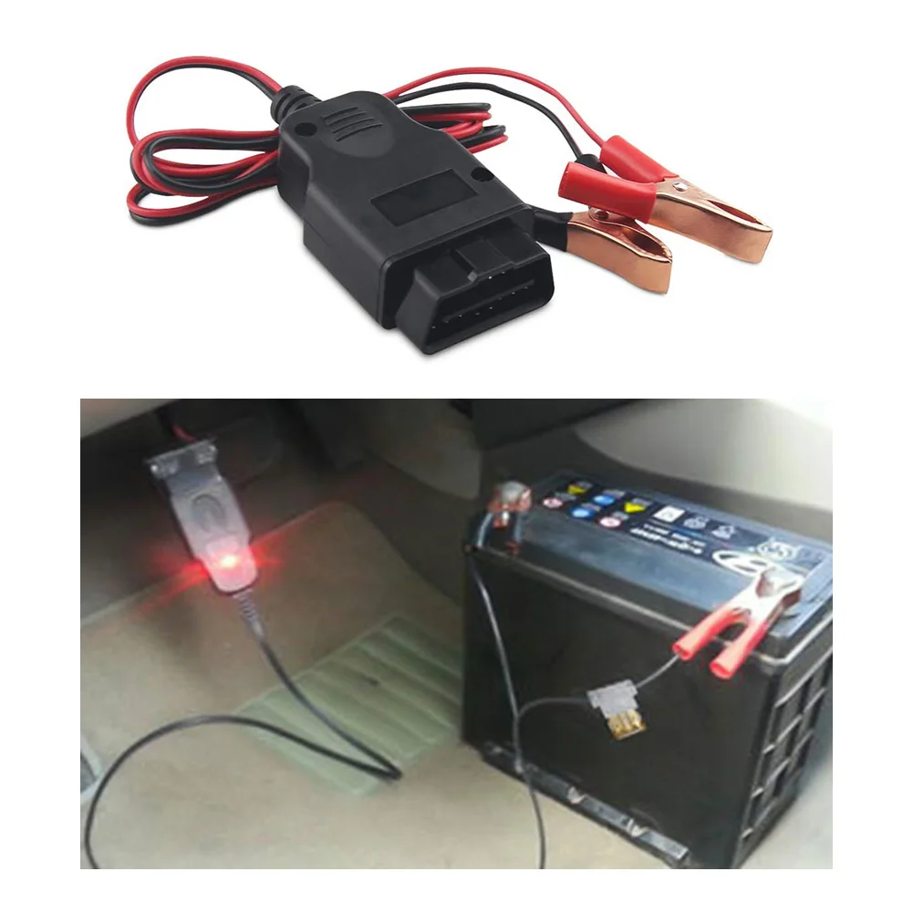 Connettore ECU OBD2 per Auto risparmio batteria strumento di riparazione per risparmiatori di memoria ECU per Auto spina elettrica di emergenza OBD