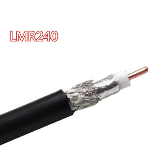 50 متر LMR240 RF محوري 50ohm اقناع هوائي ضفيرة انخفاض خسارة LMR-240 50-4 كابل الطائر