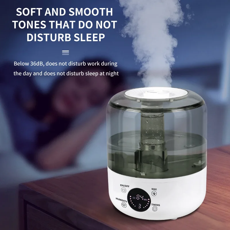 Honxiy 3L Air Humidifier Professional Large Capacity Home Humidifier Plant Mist Aroma Diffuser with Remote Control Timer