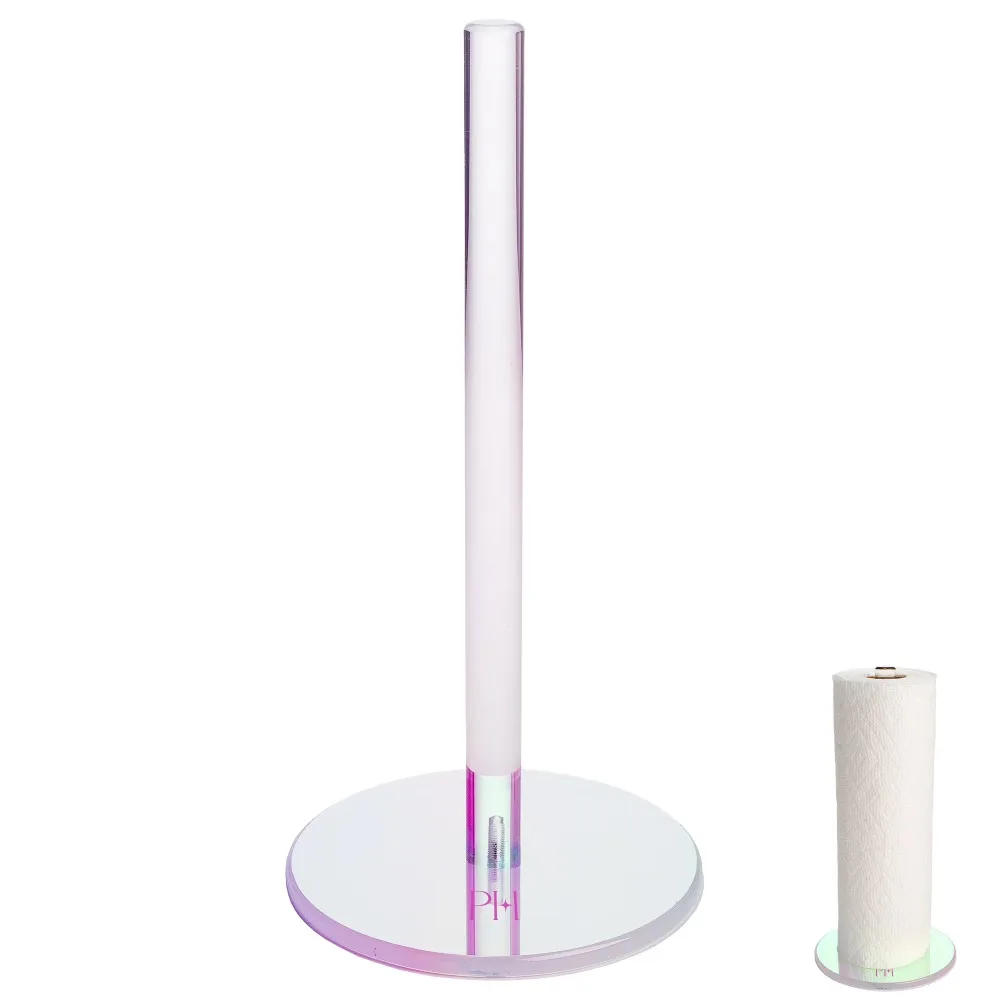 Rainbow Iridescent Acrylic Paper Towel Holder