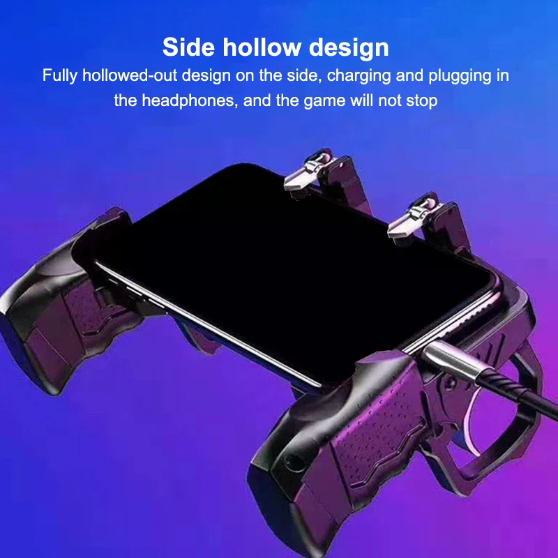 K21 Game Handle PUBG Mobile Phone Gamepad Joystick L1 R1 Trigger Game Shooter Controller