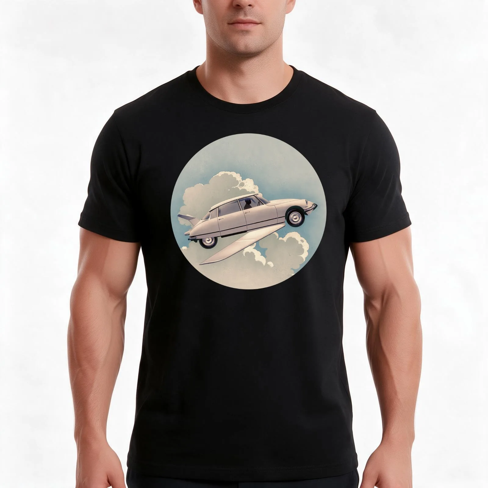 FANTOMAS 1965 T-Shirt Summer Casual Cotton Tee Oversized Streetwear Tops Vintage Graphic Print Loose Fit Short Sleeve