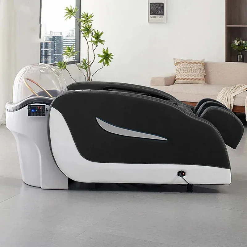 2025 Estación de lavado de cabello de salón eléctrico OEM/ODM Cama de spa Champú Mesa de masaje para tratamientos de belleza profesionales