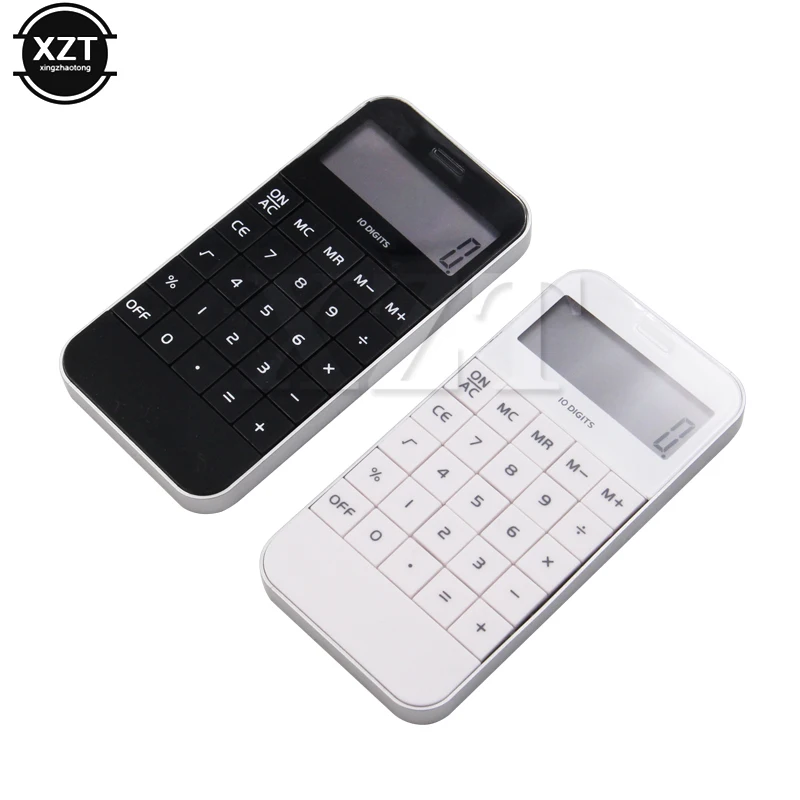 Mini Small Calculator Portable Creative Minimalist Electronic Calculator Suitable for School Office Home Calculator Supplies