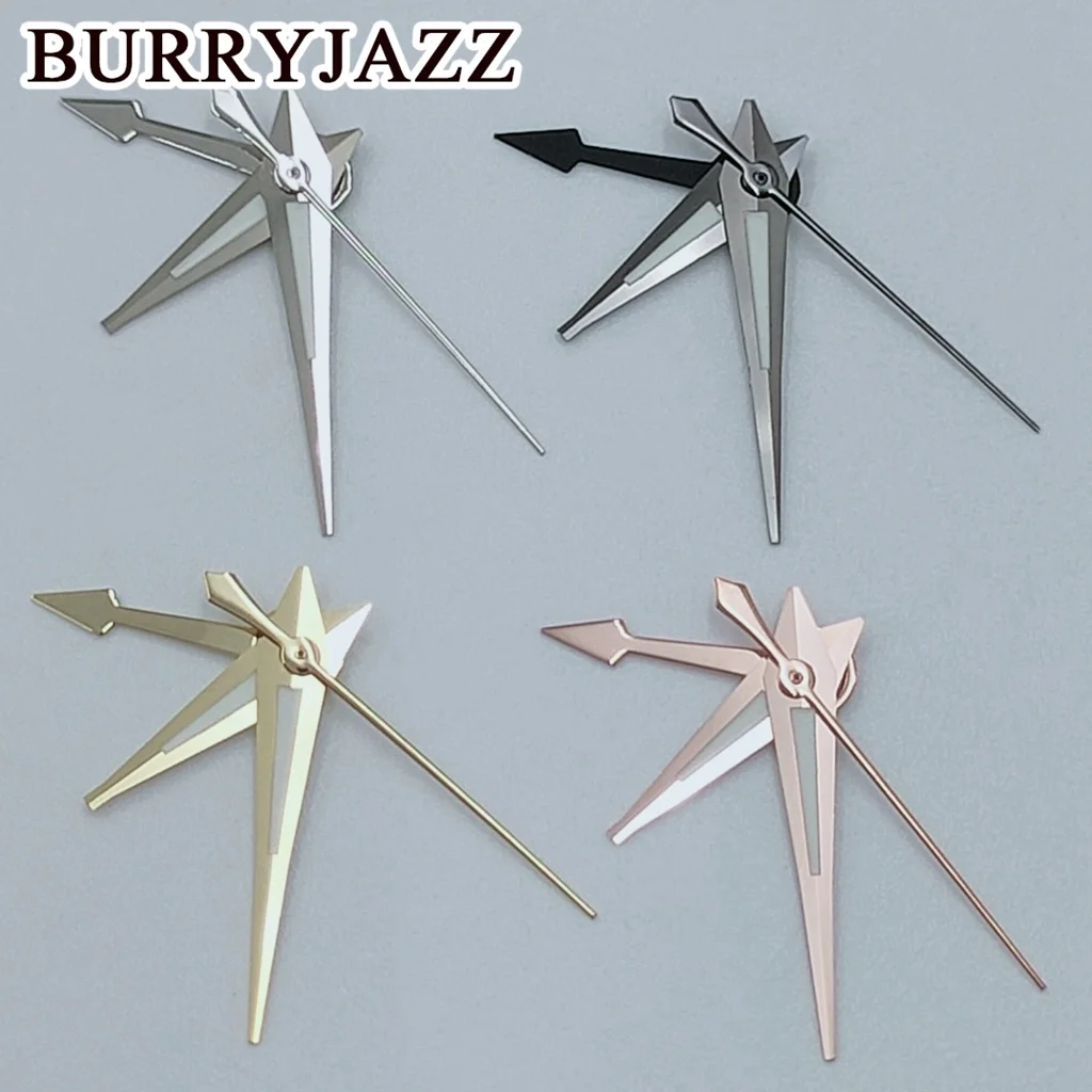 Burryjazz-発光時計,シルバーガン,ピンクゴールド,グリーン,nh35,nh36,nh38,7s26,7s36,4r35,4r36