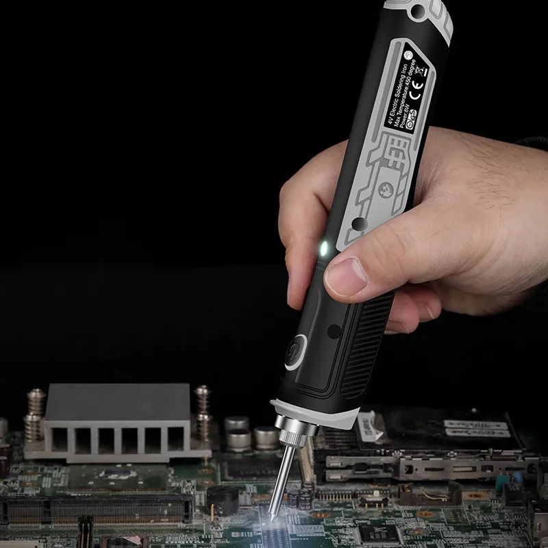 Electric Soldering Iron Home Repair Welding Wireless Charging Internal Heating Constant Temperature Set Fast Heating Equipment