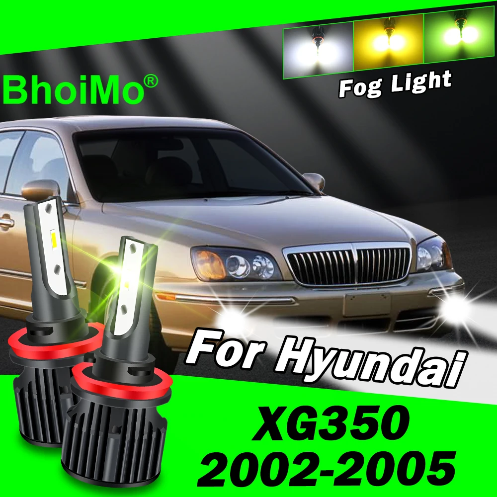 

BhoiMo Front Fog Light Lamp For Hyundai XG350 2002 2005 Led Bulb 2003 2004