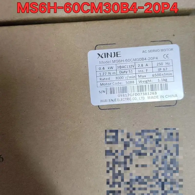 New servo motor MS6H-60CM30B4-20P4 The latest quotation in November 2025