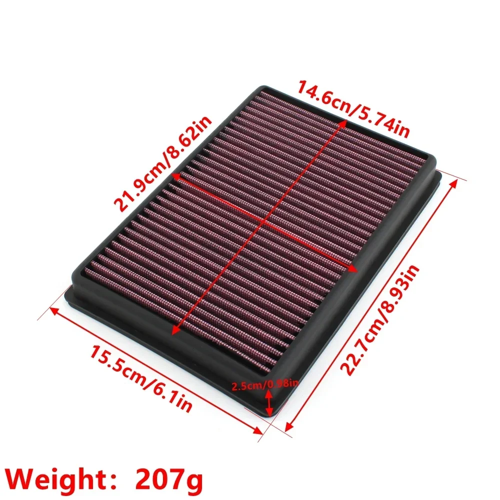 For BMW S1000R/XR/RR 2009-2019 Motorcycle Accessories Washable Air Filter For BMW HP4 Competition HP4 Race S1000 R RR XR 6