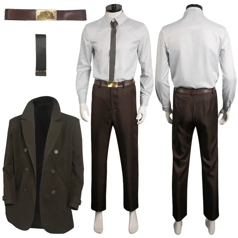 

NewLoki Cosplay Fantasy Suit Coat 2023 TV Super Villain Costume Outfits Boys Men Adult Halloween Carnival Disguise Roleplay Suit