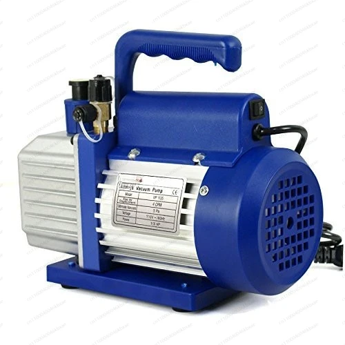Small single-stage rotary vane vacuum pump air conditioner refrigerator repair food packaging