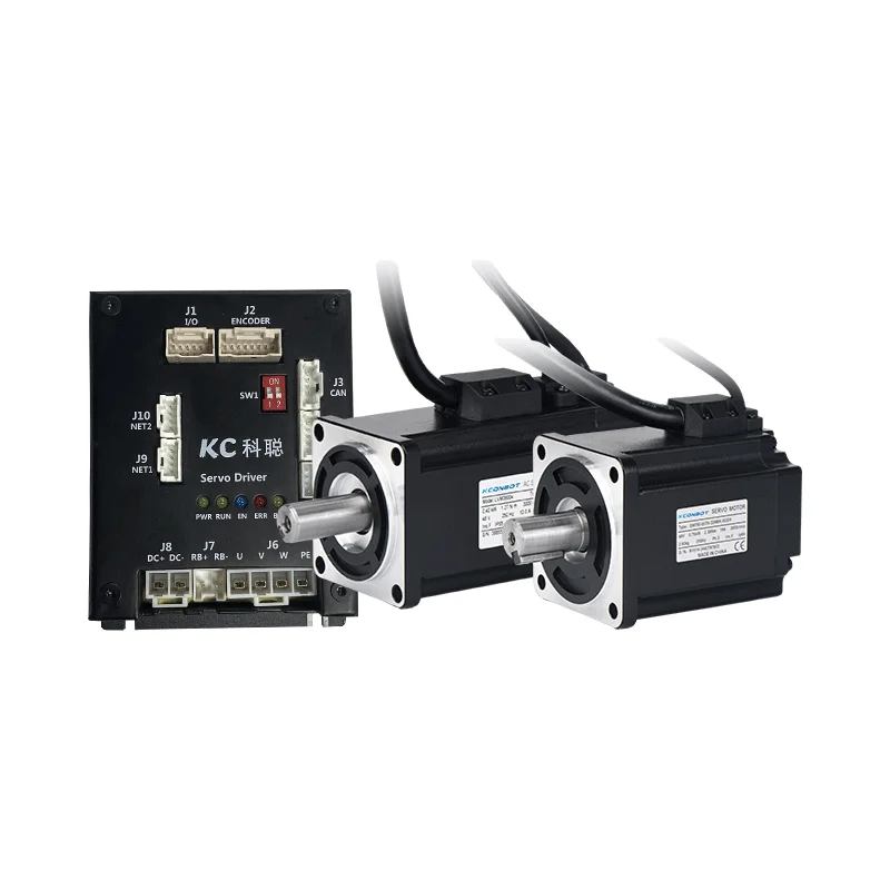 0.64Nm TO 10Nm 200W TO 1000W 3000rpm 17-bit Servo AGV Motor for Warehouse Robot for AGV AMR Automatic