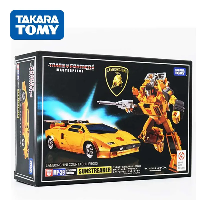 

Takara Tomy Transformers Mp Series Autobot G1 Master Level MP39 Sunstreaker MP-39 KO Version Action Figures Toy Gift Collection