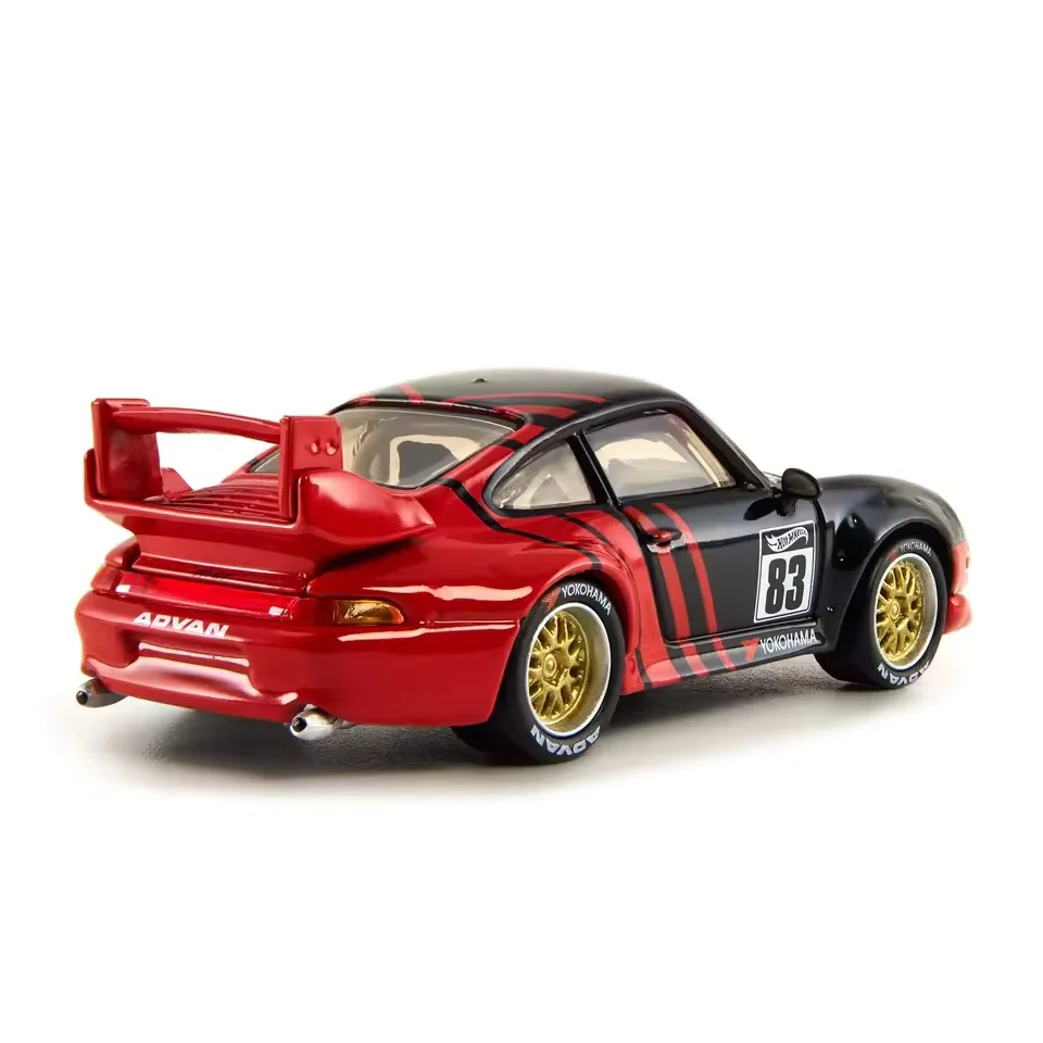 Hot Wheels 2025 Elite 64 Crianças Brinquedos Hotwheels 2025 1:64 Modelo de Carro Meninos Crianças Brinquedos Porsche 911 GT2 EVO 993 Presente Colecionável