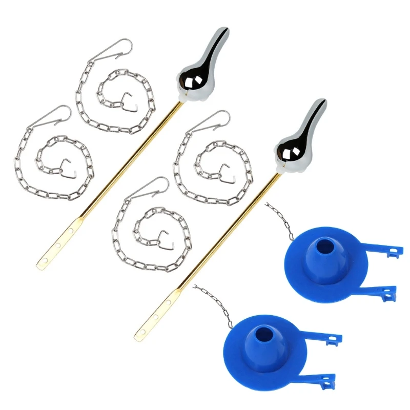 2 piezas 2 pulgadas Pattings inodoro Repador flapper Válvulas ahorro agua Flapper M4yd