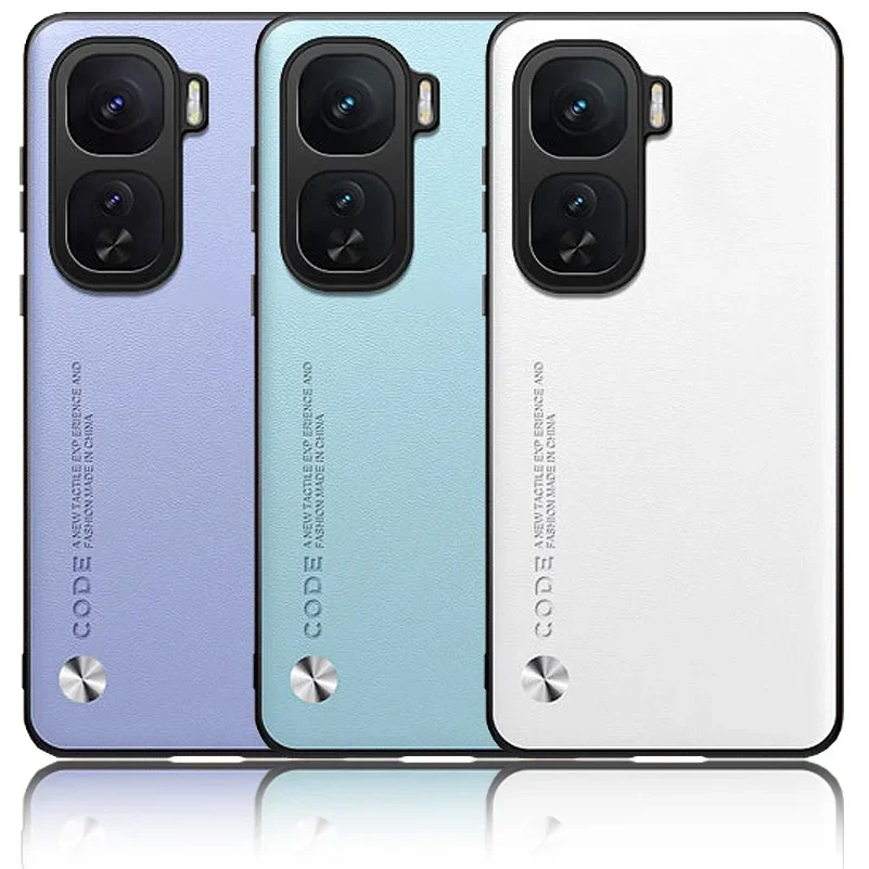 For IQOO Neo 10 Pro Luxury Silicone Leather Cover For VIVO IQOO 13 12 Pro Z9X Z9 Turbo Camera Protection Shell Shockproof Bumper