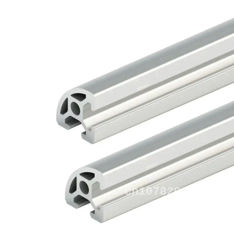 Aluminum Profile with T-Slot Linear Rail, European Standard Anodized Extrusion, Laser Engraving Machine, 2020, 2 PCs, 2020R