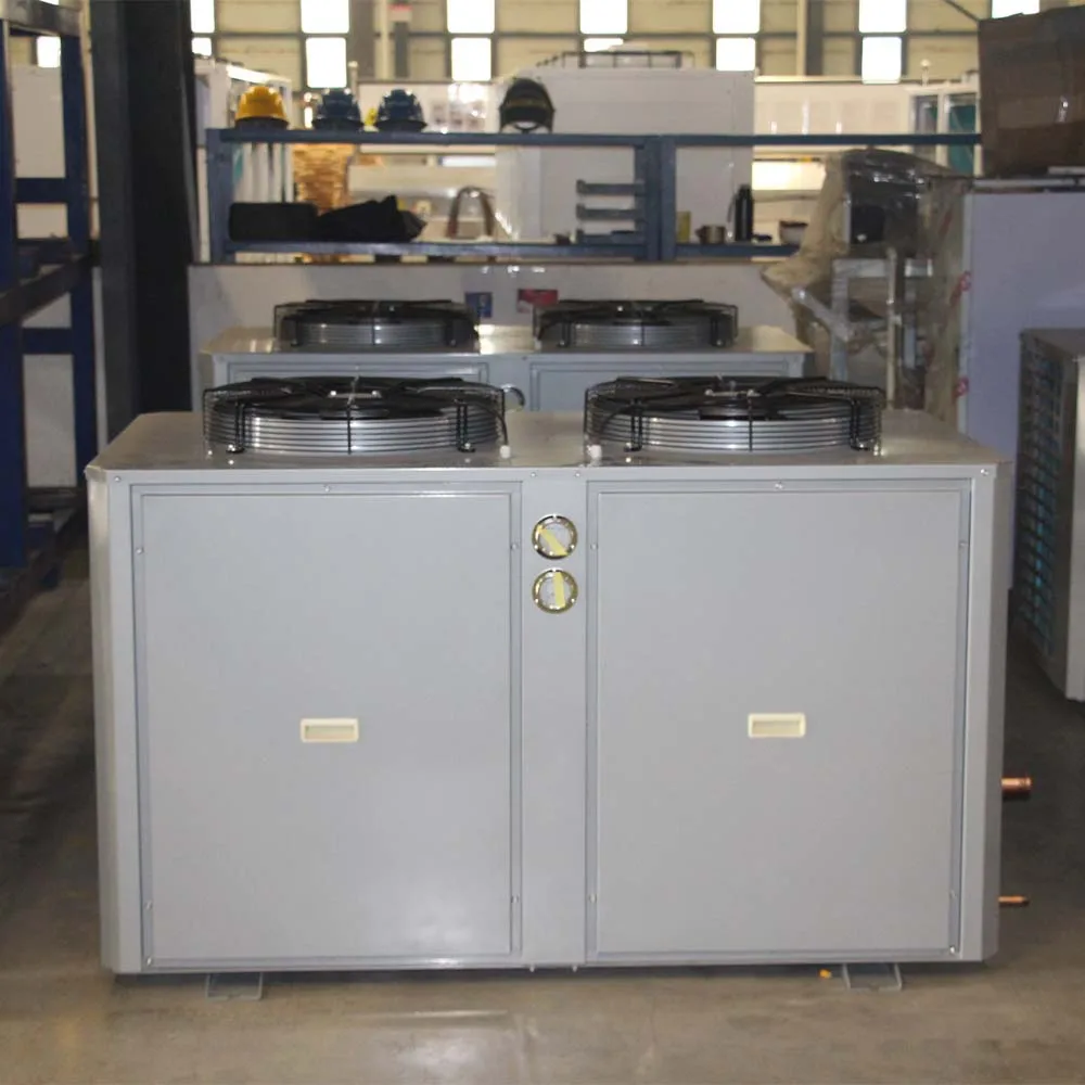 New Type Copeland Screw Compressors Optimal High Efficiency Low Energy Cold Room Refrigeration Unit for Cold Storage Seafood