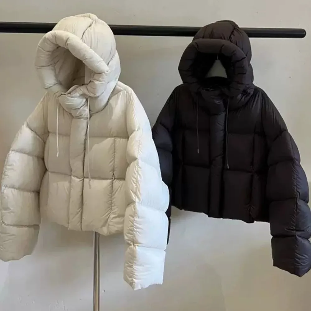 

Новая зимняя утолщенная женская куртка с капюшоном, универсальное прочное хлопковое пальто в стиле хлеба, модная верхняя одежда для женщин, Harajuku