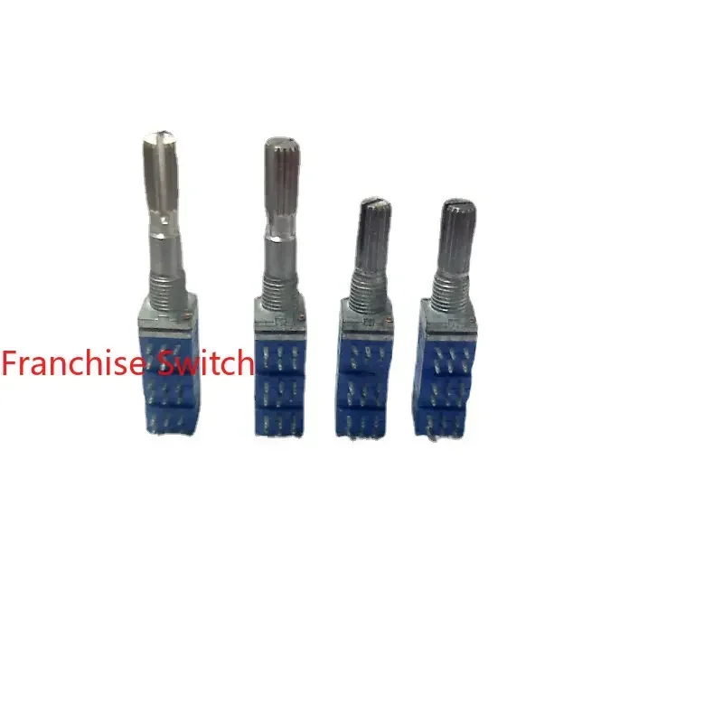 

10PCS Type 9 6 Potentiometer A 20K Total Length 53.5MM Shaft 25MM Volume