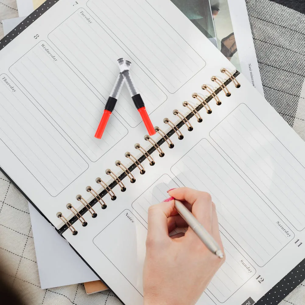 

Fountain Pen Ink Converter Plastic Practical Design Easy Install Stationery Accessories Fill Absorption Device Rotation