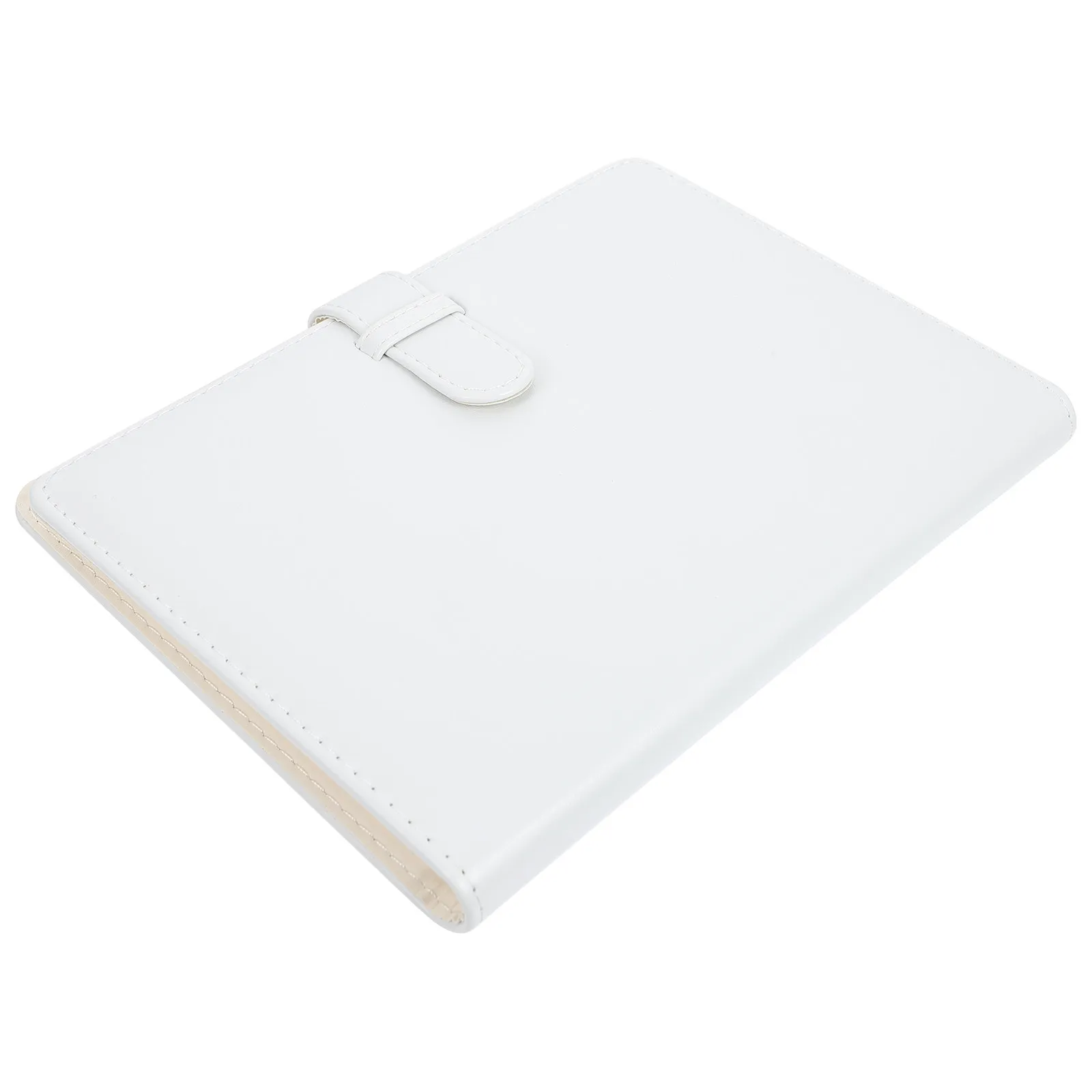 1Pcs Retro Mini Photo Album 128 Pages High Quality Eco Friendly PU Vintage Compact Memory Photo Book Silver Tone