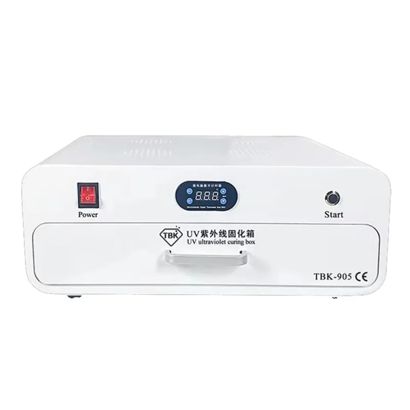 BK 905 UV curing box 200W 14-inch curved screen drying display 80 LED UV light box, mobile phone repair machine