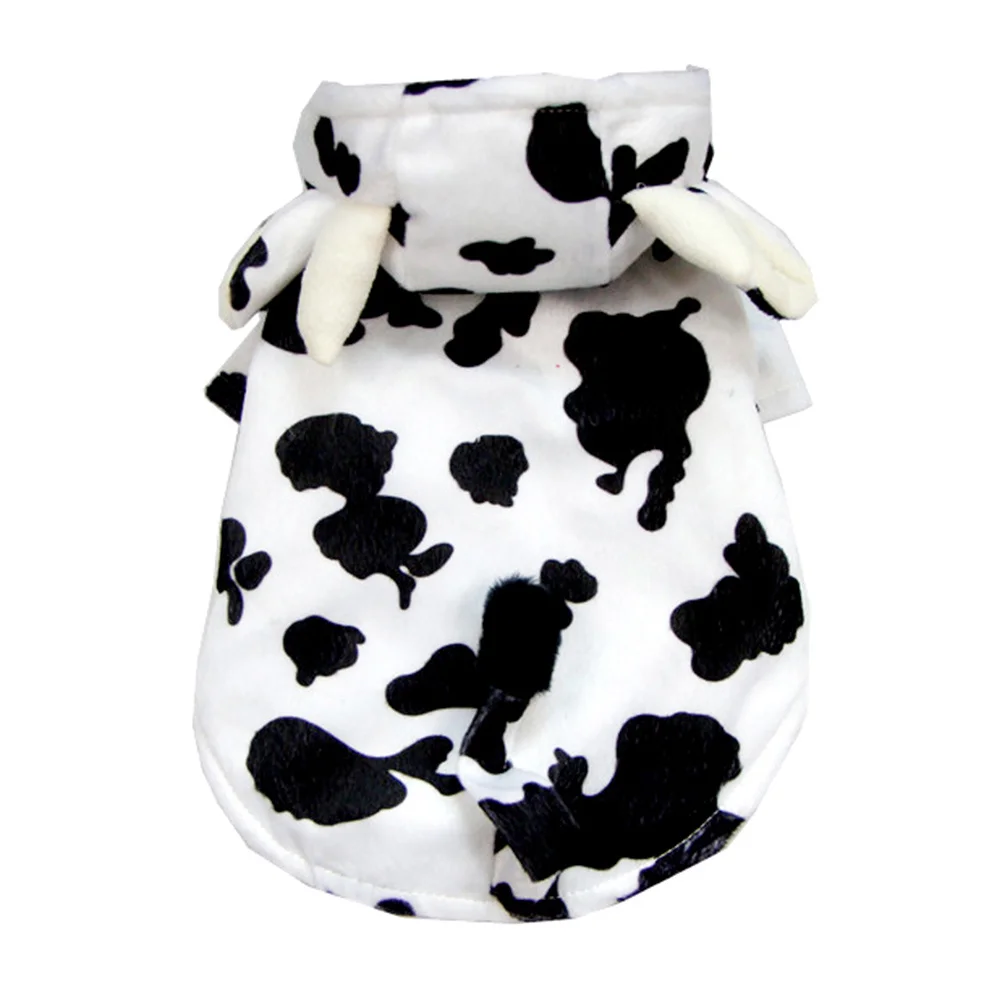 

Cow Modeling Pet Clothing Breathable Soft Dog Outfit Decorative Garment Ideal for Photo and Party Cow Modeling Pet Clothing