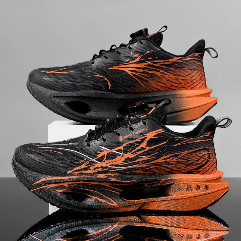 Men's Sneakers Carbon Plate Running Shoes Lightweight Women Marathon Racing Professional Tennis Training Casual Sports Shoes
