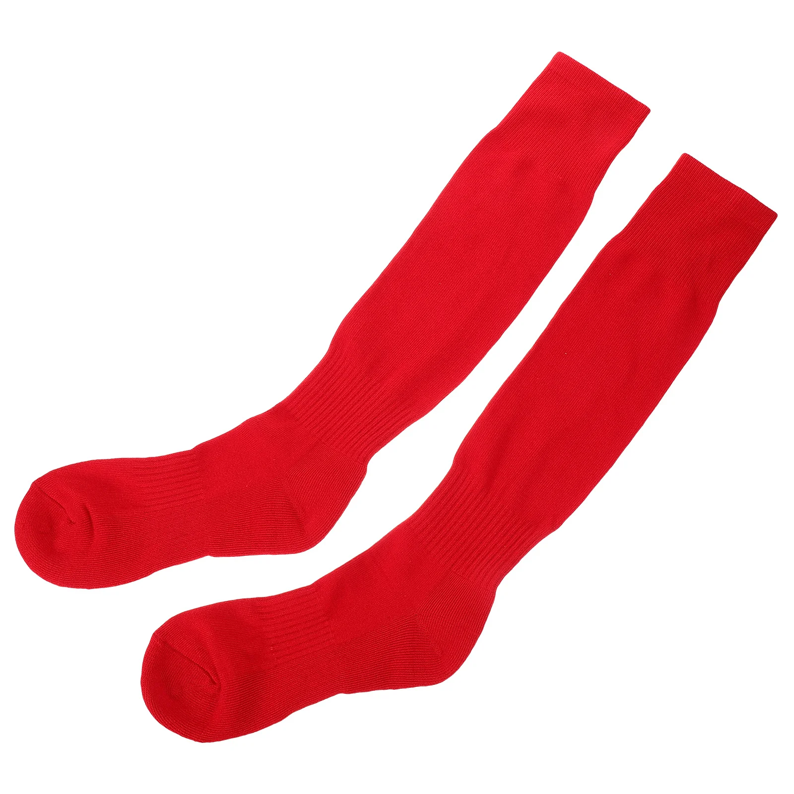 1 paire de chaussettes de Football pour adultes, bas élastiques hauts aux genoux, bas de sport confortables pour Football, Baseball, Softball, course à pied, randonnée