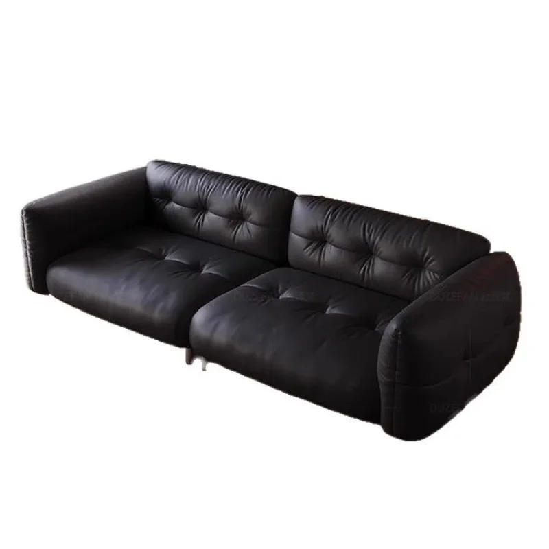 

French light luxury Bauhaus small steel ring sofa