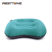 WESTTUNE Outdoor Travel Pillow Ultralight Camping Protective Sleeping Gear Portable Inflatable Pillow for Neck & Lumbar Support