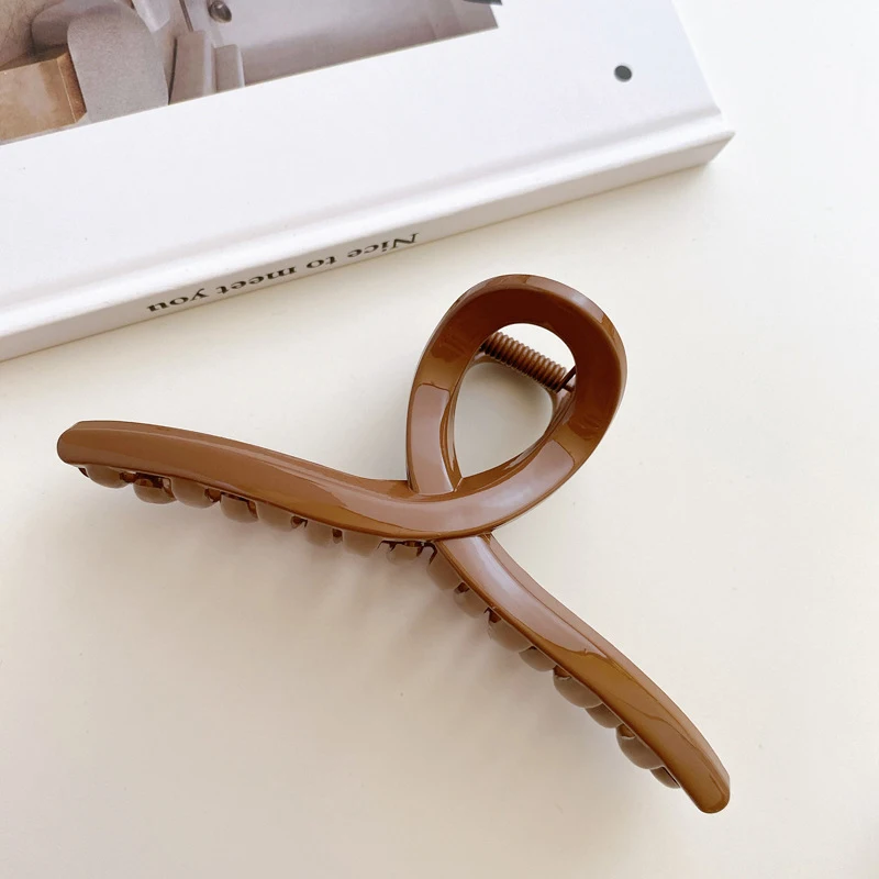 2026 Neue Elegante Hohle Haarklammer für Frauen, Kunststoff-Haarklammer, Vintage-Haarspangen, Haarband, Haarnadel, Haarkrabbe, Haaraccessoires – Detail 38