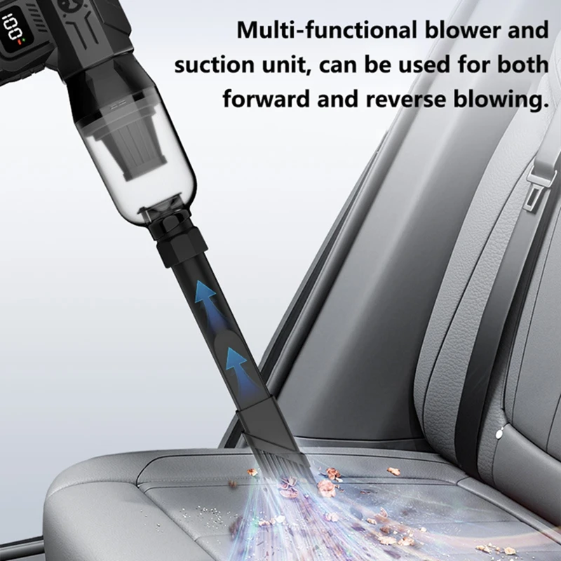 Xiaomi 1000000RPM مروحة عنيفة 10000mAh منفاخ هواء كهربائي قوي منظف الغبار المحمول عالي الطاقة بدون فرش توربو منفاخ نفاث